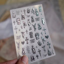 Tomoni 3D Nail Art Stickers