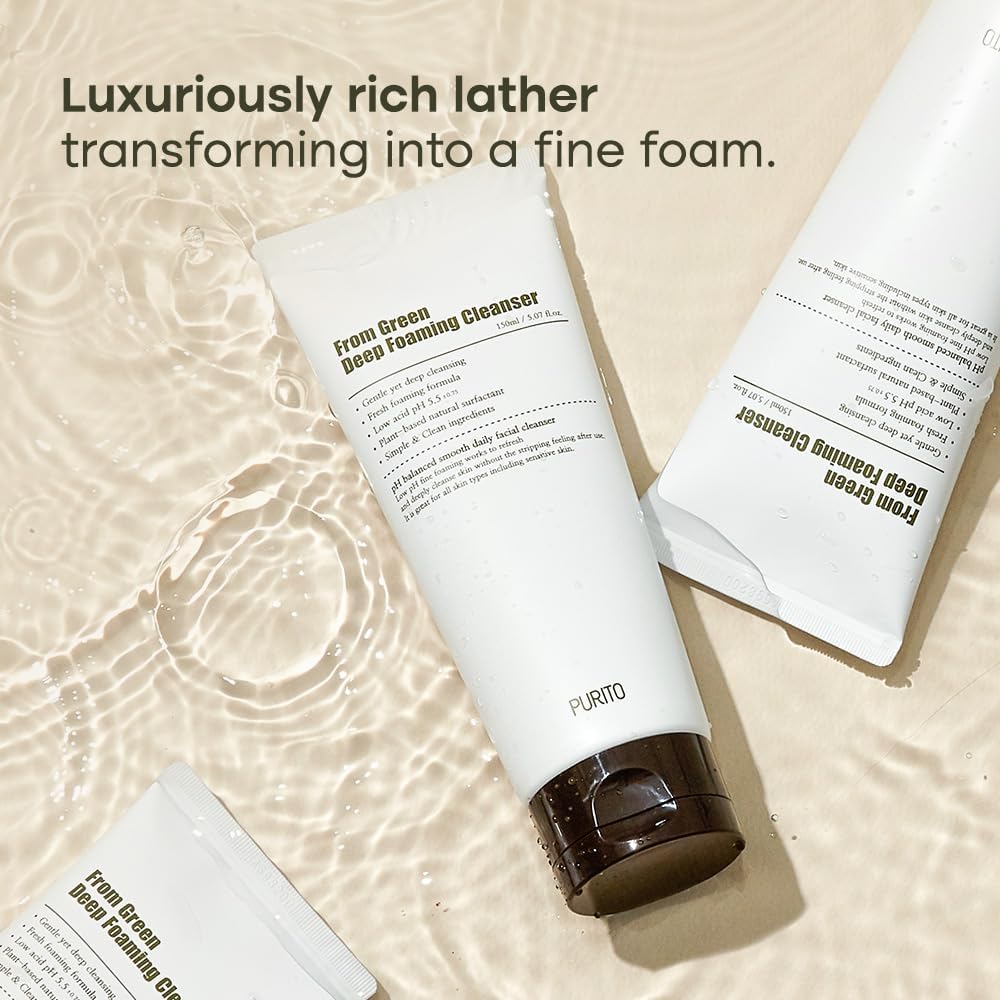 Purito Seoul From Green Deep Foaming Cleanser 150mL