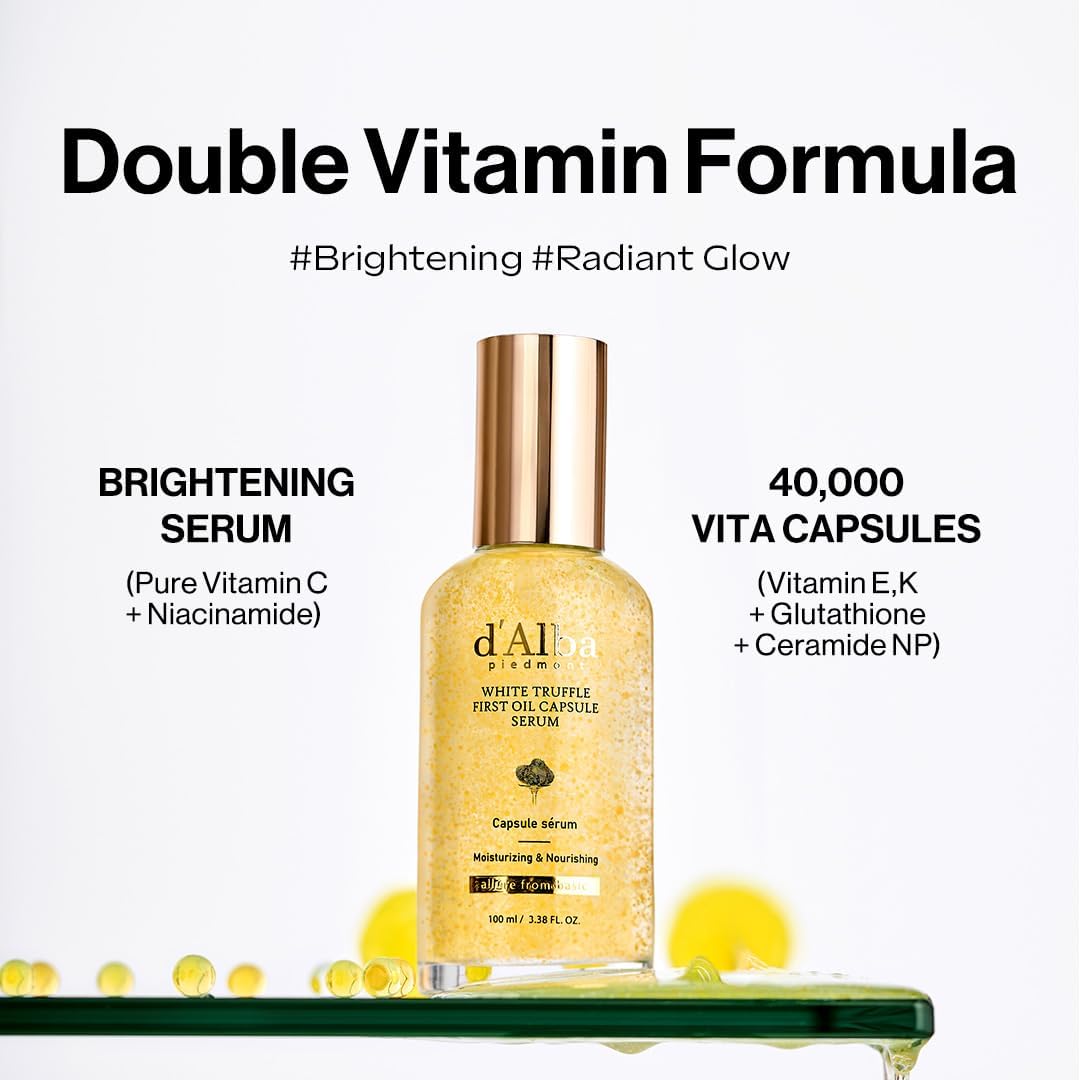 D'ALBA White Truffle First Oil Capsule Serum 50mL
