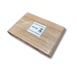 Korean Sandpaper Regular Nail X File Gold Wood Board (3 Grit Sizes)