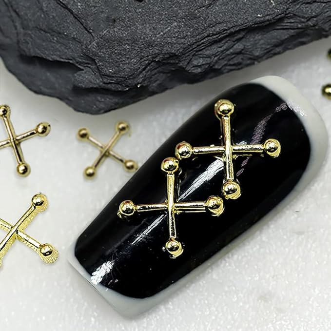 JNBS Nail Charm Metal Cross 7365 (30pcs)