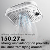 L'UGX LG621S Turbo Nail Dust Collector | 4000 RPM Rechargeable