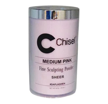 Chisel Nail Art Dipping Powder Medium Pink
