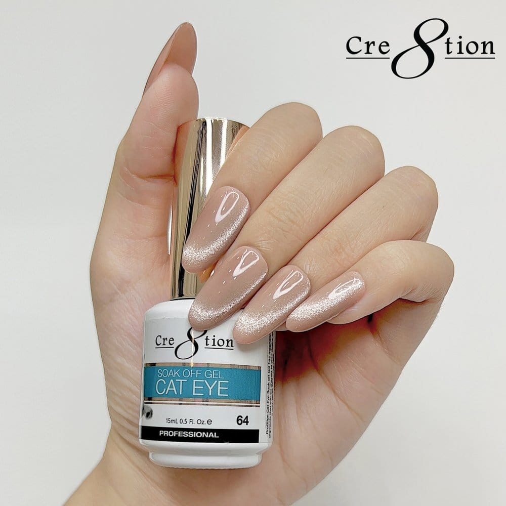 Cre8tion Cat Eye Soak Off Gel Polish (15ml) 064