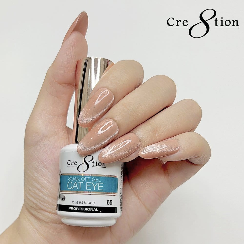 Cre8tion Cat Eye Soak Off Gel Polish (15ml) 065