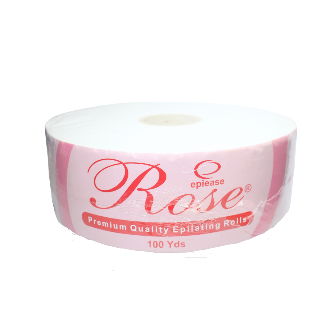 Epiease Rose Cotton Epilating Wax Strip Rolls 100 yards