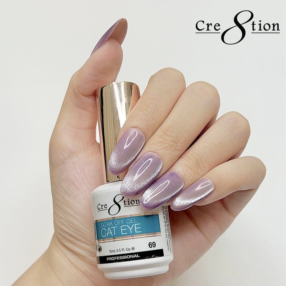 Cre8tion Cat Eye Soak Off Gel Polish (15ml) 069