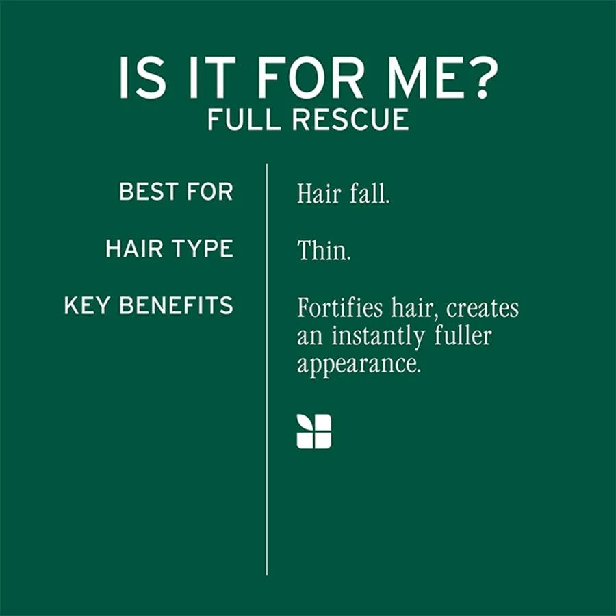 BIOLAGE Full Rescue Shampoo for Thin Hair 13.5 fl. oz.