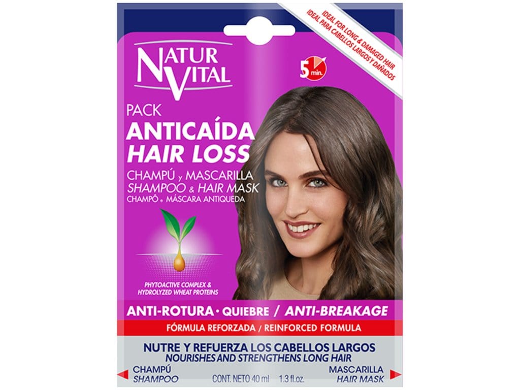 Natur Vital Hair Loss Shampoo Anti Breakage Pack 40ml
