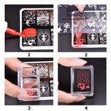 JNBS Nail Art Jelly Silicone Stamper