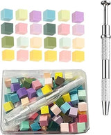JNBS Mini Nail Sponges with Grabbing Pen (Assorted Color)