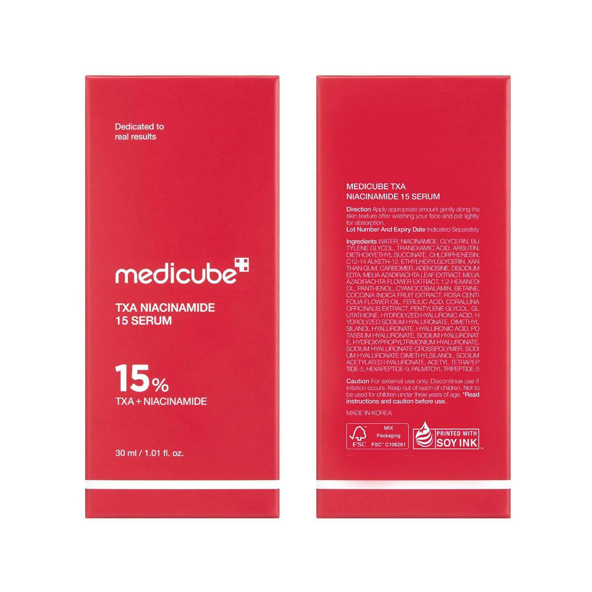 MEDICUBE TXA Niacinamide 15 Serum 30mL