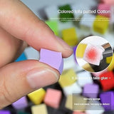 JNBS Mini Nail Sponges with Grabbing Pen (Assorted Color)