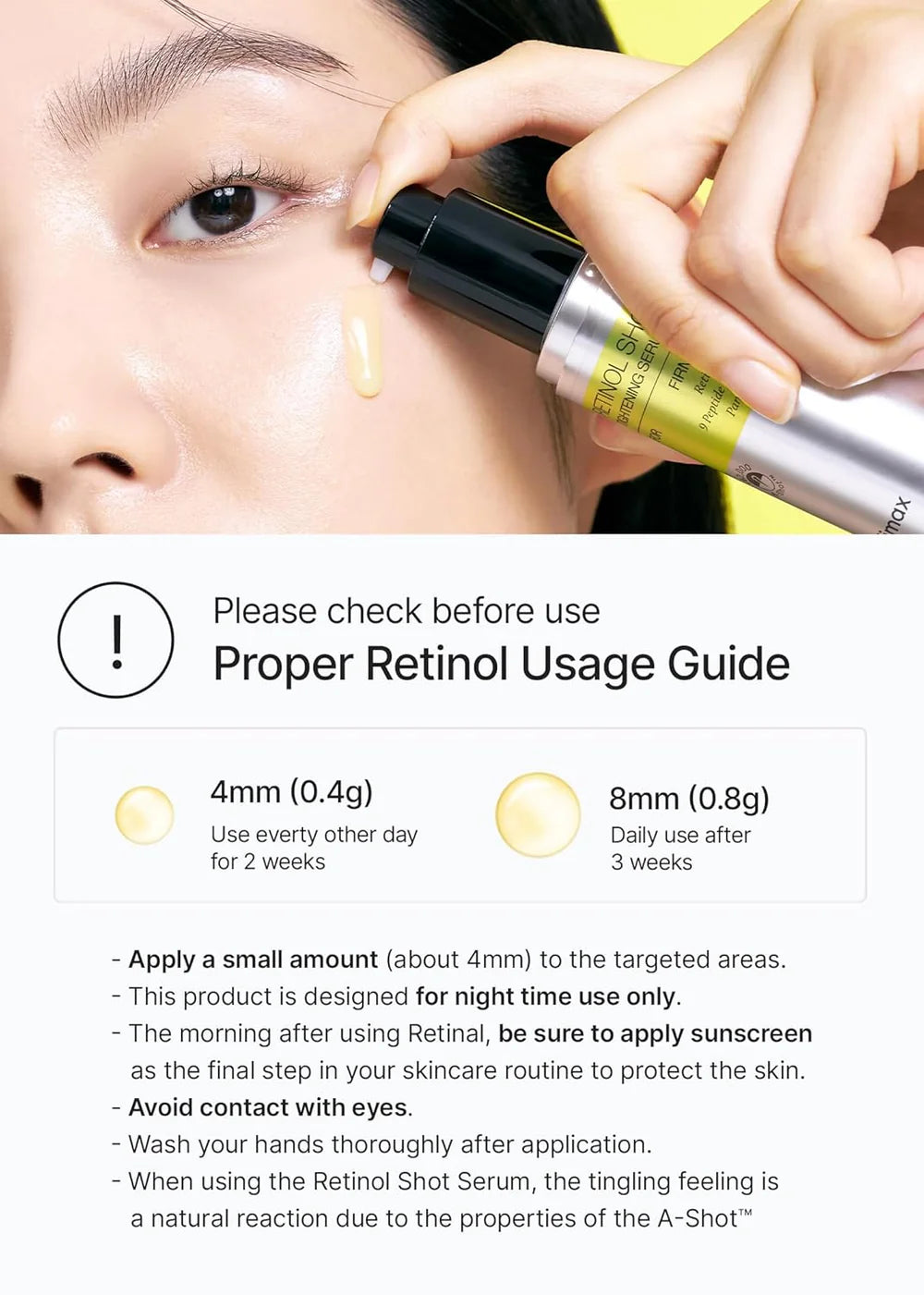 CELIMAX The Vita-A Retinol Shot Tightening Serum 30ml