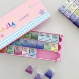 MOKAJIA 72-Color Potato Mud Painting Gel Set | Solid UV/LED Nail Art Gel