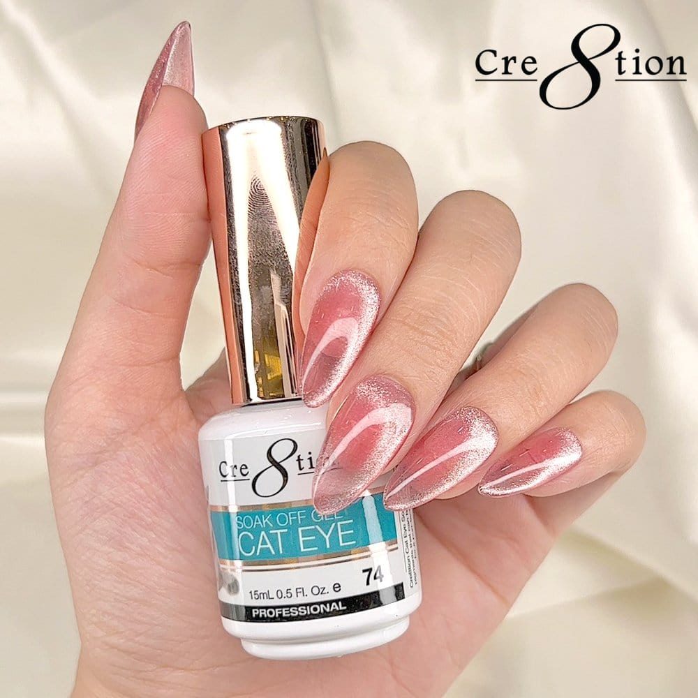 Cre8tion Cat Eye Soak Off Gel Polish (15ml) 074