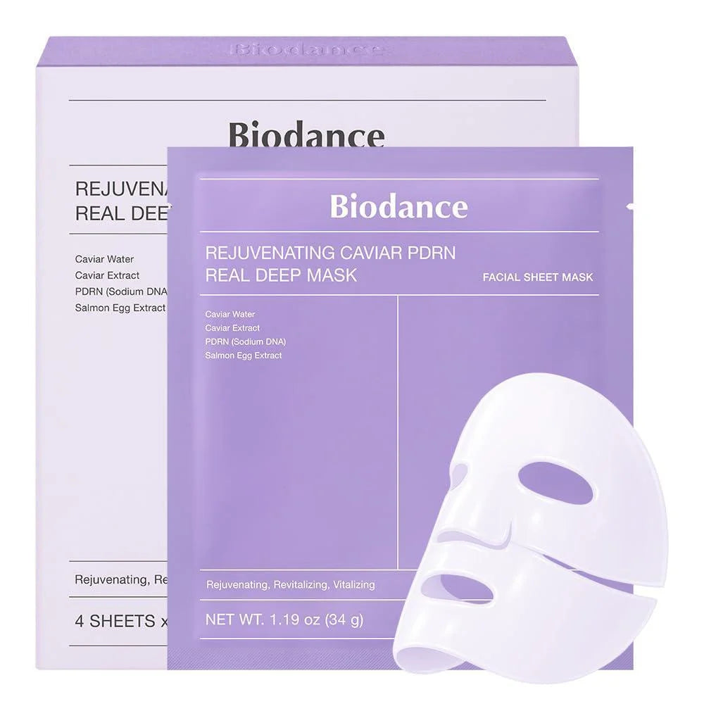 BIODANCE Rejuvenating Caviar PDRN Real Deep Mask
