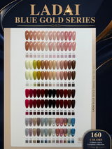 LADAI Blue Gold Series 160-Color Gel Polish Collection | HEMA & TPO Free