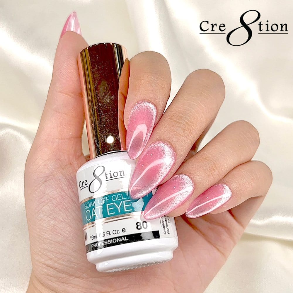 Cre8tion Cat Eye Soak Off Gel Polish (15ml) 080