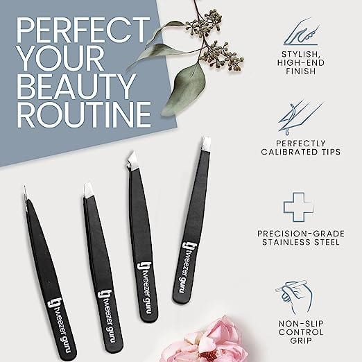 Tweezer Guru Set 4 Pieces