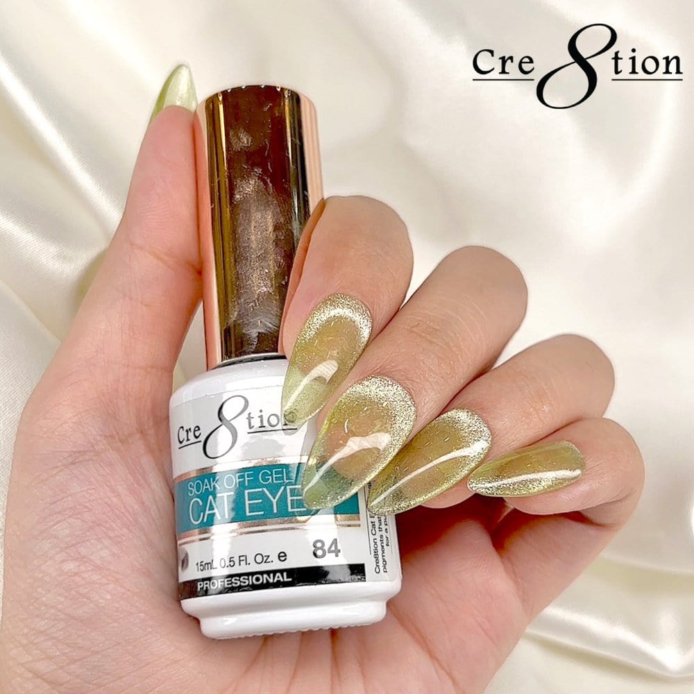 Cre8tion Cat Eye Soak Off Gel Polish (15ml) 084