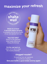 K18 Biomimetic Hairscience AirWash Dry Shampoo 4 fl. oz.