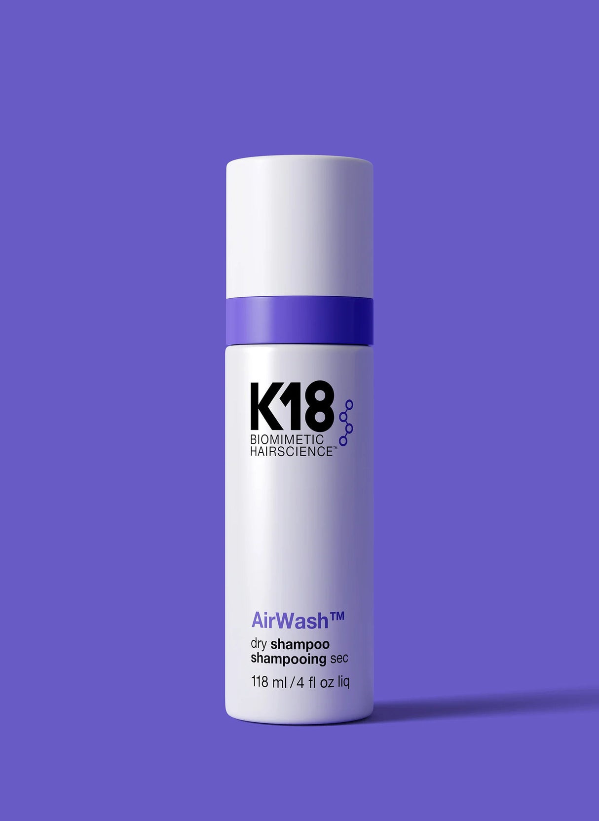 K18 Biomimetic Hairscience AirWash Dry Shampoo 4 fl. oz.