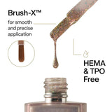 Apres Flash Glitter - Astral Gel Couleur - Santo My Palo FG04