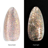 Apres Flash Glitter - Astral Gel Couleur - Santo My Palo FG04