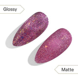 Apres Flash Glitter - Astral Gel Couleur - Sitting Pretty FG08