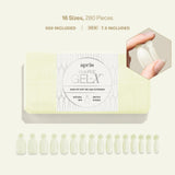 Aprés Bare Gel-X® Natural Box of Tips (16 sizes, 280pcs)