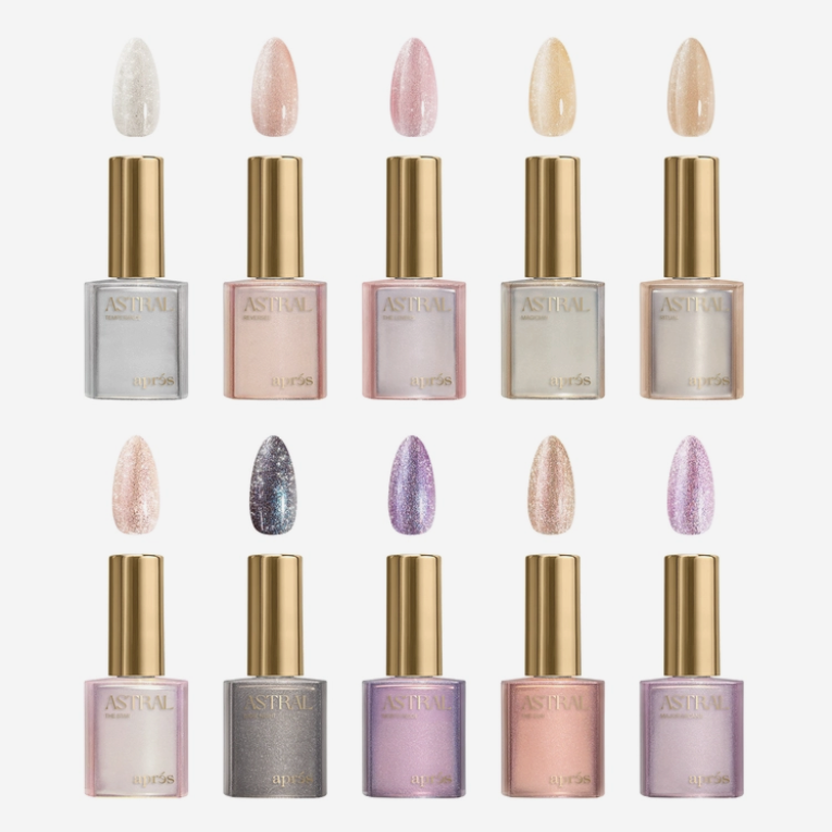Apres Shimmery Cat Eye Collection - Astral Gel Couleur (10pcs)