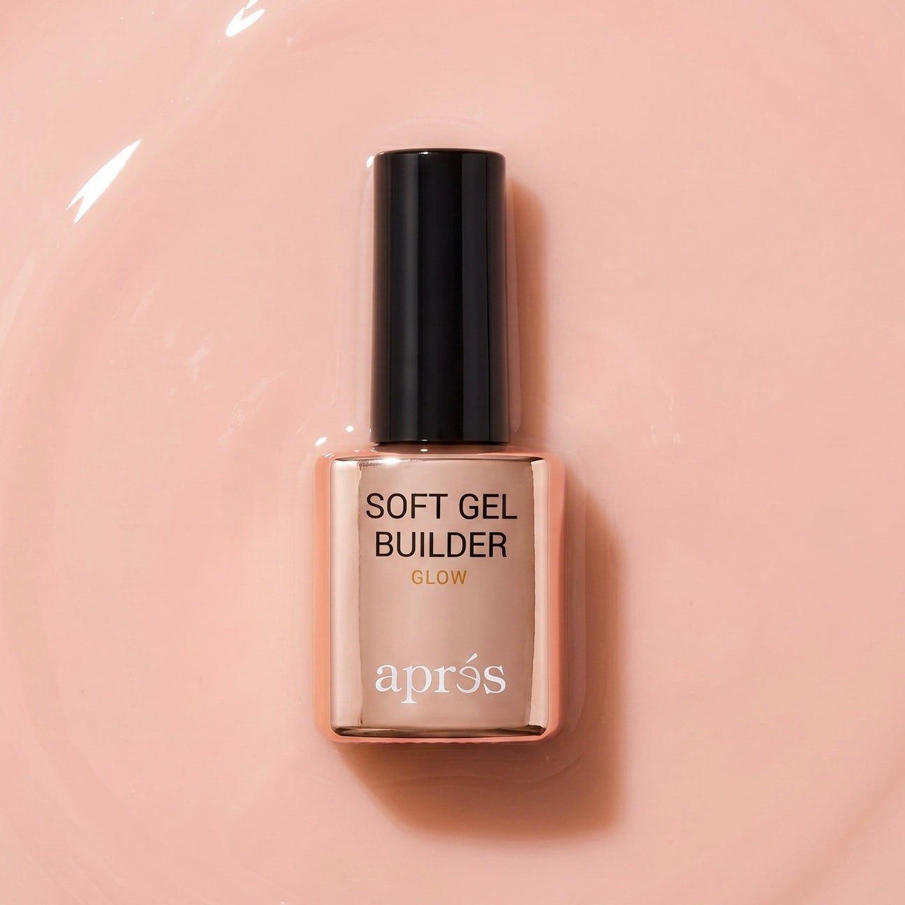 Apres Soft Gel Builder - Glow, 15 mL - HEMA/TPO/TMPTA Free