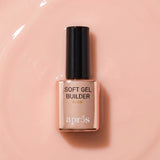 Apres Soft Gel Builder - Glow, 15 mL - HEMA/TPO/TMPTA Free
