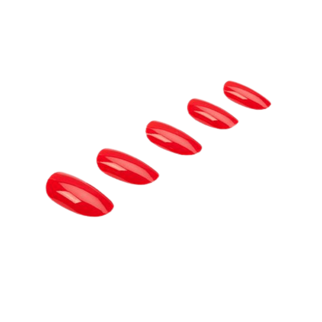 Ardell Nail Tips Set Nail Addict Solids Cherry Red