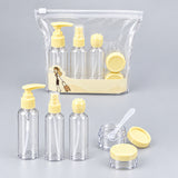 JNBS Empty Travel Bottle Liquid Containers ( Set of 6pcs - Assorted color)