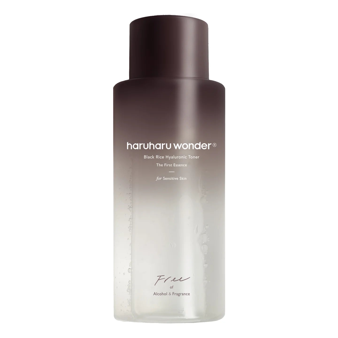 HARUHARU WONDER Black Rice Hyaluronic Toner / Free Of Alcohol & Fragrance 300mL