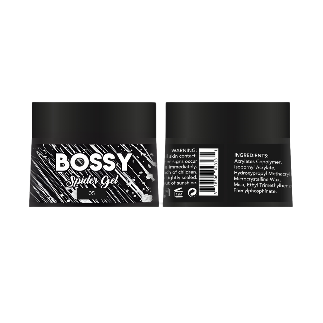 BOSSY Spider Gel (15g) 05 Black