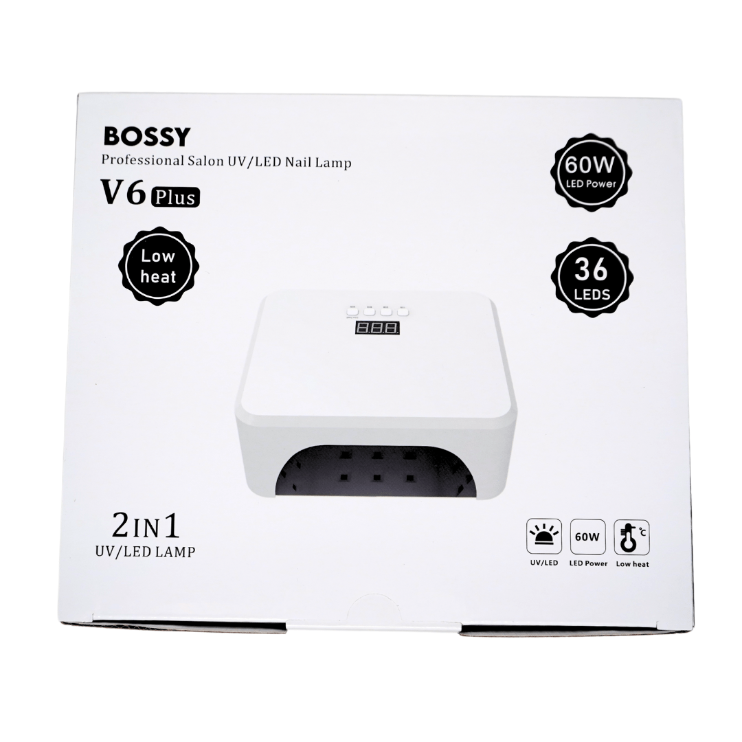 BOSSY UV/LED Lamp 60W V6 Plus ULTRA CURE (Plug-in)