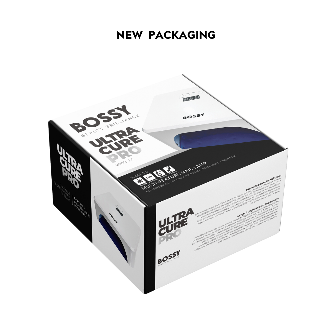 BOSSY UV/LED Lamp 60W Model 2.0 ULTRA CURE PRO (Cordless)