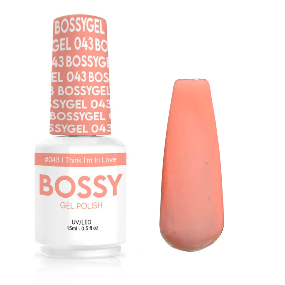 Bossy Gel Polish BS 043 I Think I'm In Love