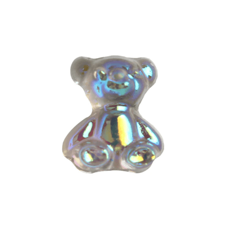 JNBS 3D Kawaii Charm Art Aurora Gummy Bear (Bag of 10 pcs)