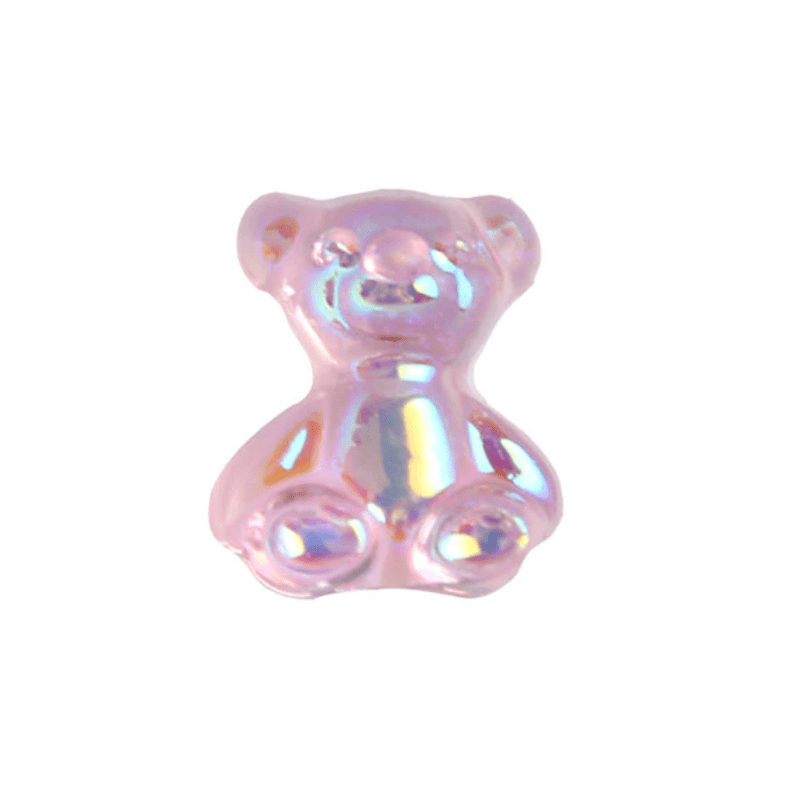 JNBS 3D Kawaii Charm Art Aurora Gummy Bear (Bag of 10 pcs)