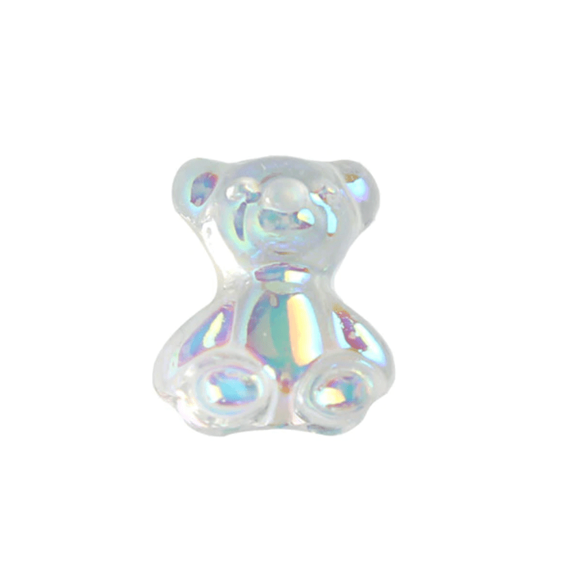 JNBS 3D Kawaii Charm Art Aurora Gummy Bear (Bag of 10 pcs)