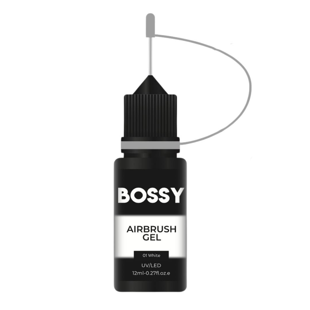 Bossy Airbrush Gel 12ml 01 White