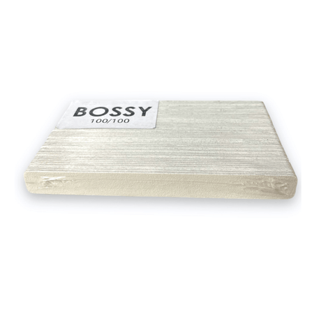 BOSSY File Mini Jumbo WHITE (100/100) 50pcs
