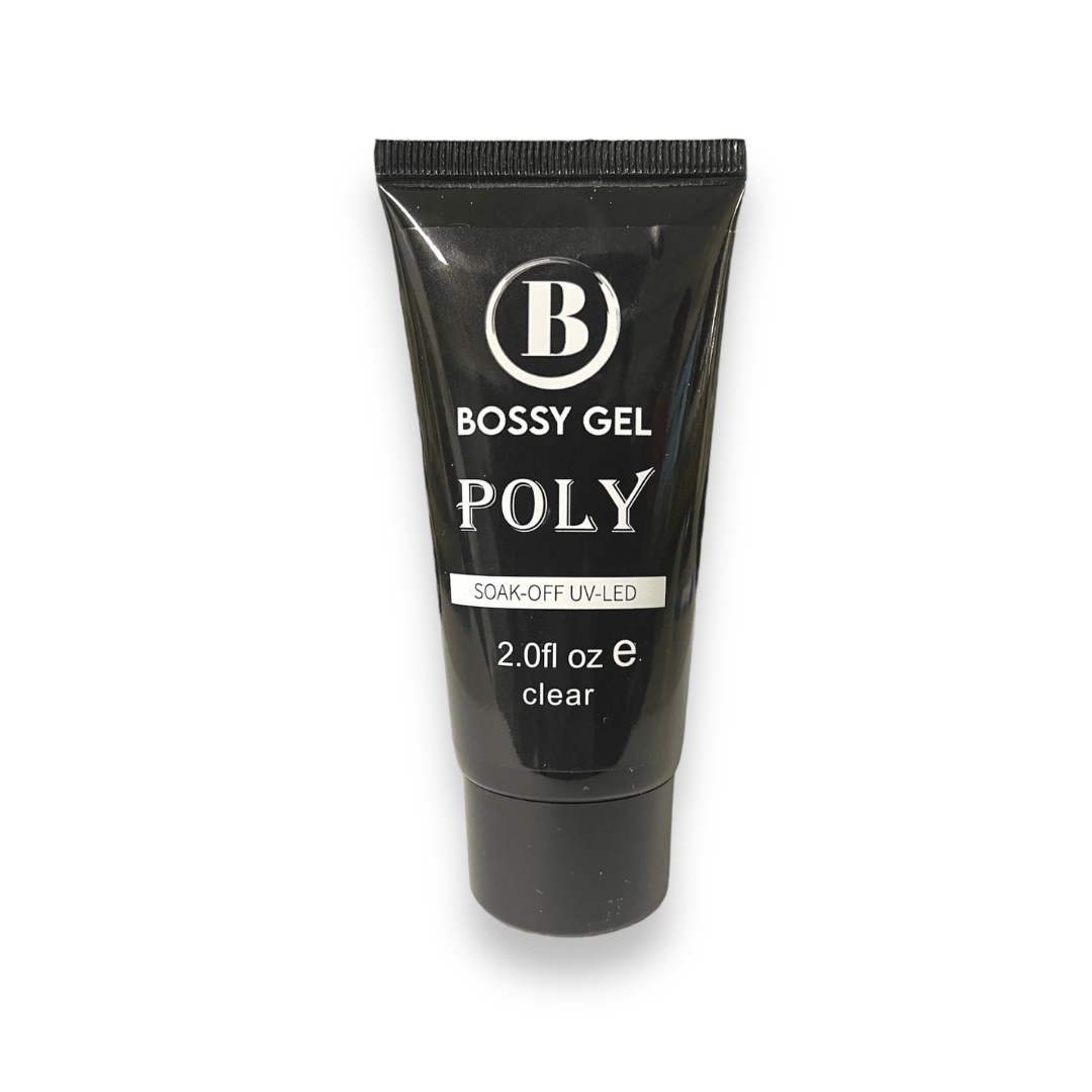 Bossy Poly Gel Soak Off Clear 2oz