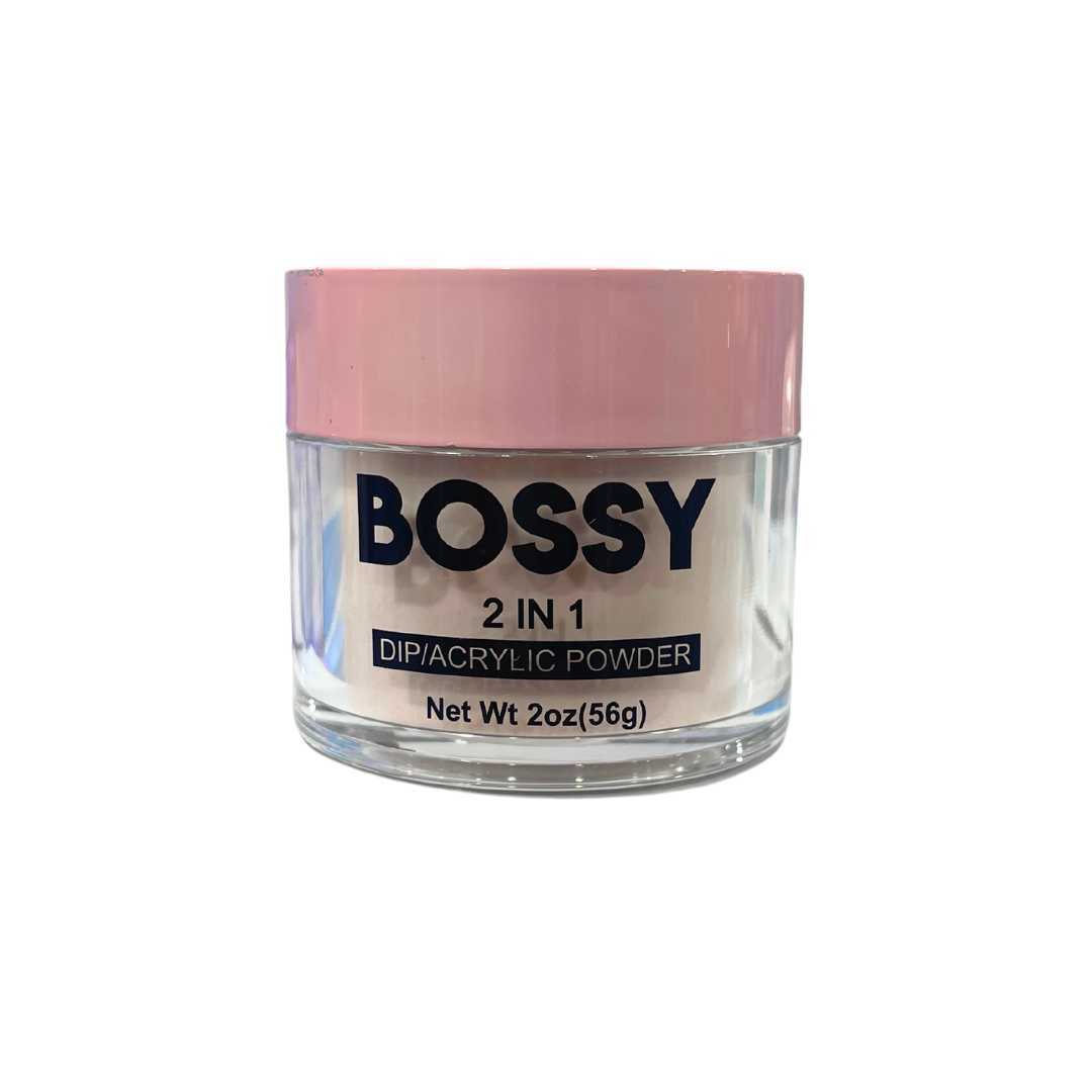 Bossy 2 In 1 Acrylic & Dip Powder 2oz Cover Bare