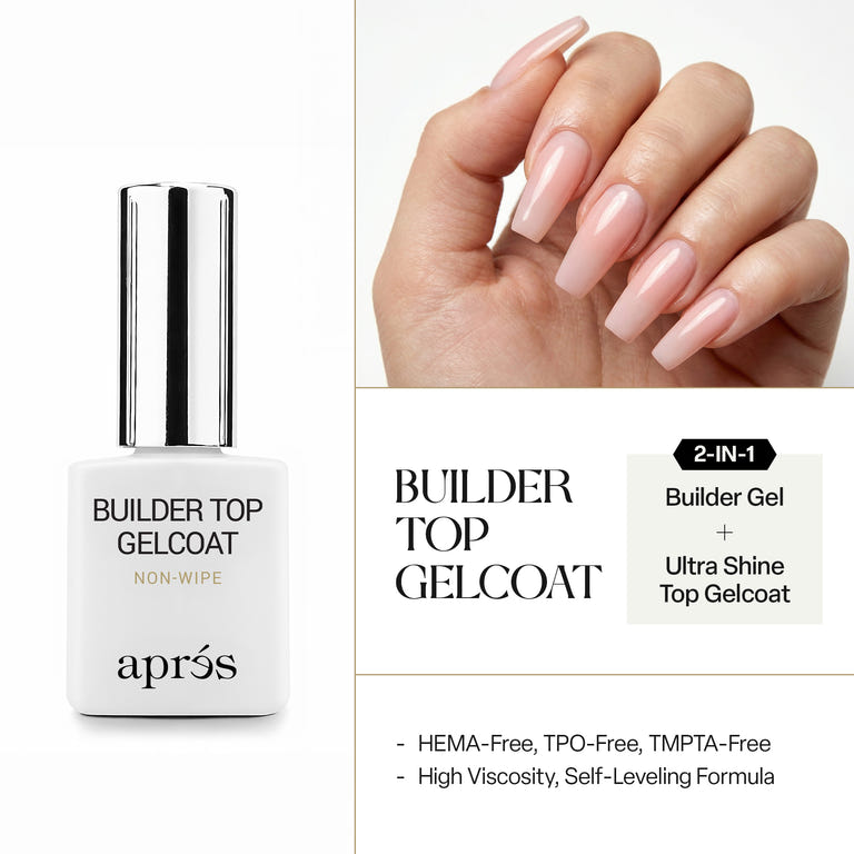 Apres Builder Top Gelcoat (HEMA/TPO-Free) – 15ml