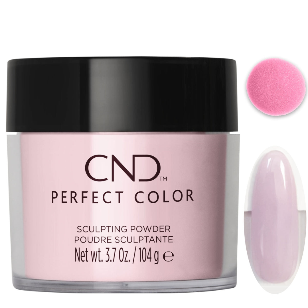 CND Perfect Color Acrylic Powder Sculpting Powder Medium Cool Pink Opaque (3.7 oz)